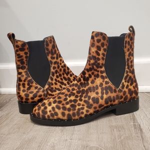 NEW Rebecca Minkoff Sabeen Too Leopard Print Boot
